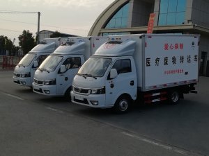 國六東風途逸醫療廢物轉運車